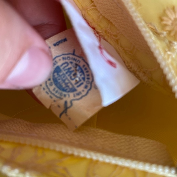 Vintage Nadine Lemon Yellow Ruffled Tiered Dress - Picture 10 of 16